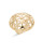 Trina Turk Domed Flower Cocktail Ring - GOLD - 7