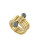 Louise Et Cie Pivot Stack Pearl Ring - GOLD/GREY - 7
