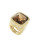 Vince Camuto Rectangle Stone Drama Ring - GOLD - 7