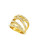 Vince Camuto Criss Cross Ring - GOLD - 7