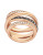 Swarovski Dynamic Crystal Ring - ROSE GOLD - 8