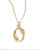 Nadri Aurelia Infinity Loop Pave Necklace - TWO TONE