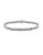 Concerto Diamond Sterling Silver Tennis Bracelet - DIAMOND