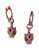 Effy 14K Rose Gold 0.44ct. Diamond and 0.04ct. Tsavorite Earrings - DIAMOND