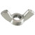 6-32 Steel Wingnut