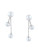 Effy 14K White Gold and Pearl Earrings - PEARL