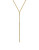 Effy 0.14 TCW Diamond 14K Yellow Gold Linear Drop Necklace - DIAMOND