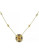 Concerto Citrine and Quartz Goldtone Sterling Silver Necklace - MULTI