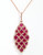 Effy 14K Rose Gold Diamond and Natural Ruby Pendant - RED