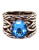 Effy Sterling Silver Blue Topaz Weave Ring - TOPAZ - 7
