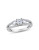 Concerto 1 CT Multi-shape Diamonds TW 14k White Gold Fashion Ring - DIAMOND - 8