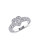 Concerto Openwork Diamond Heart Ring - DIAMOND - 8