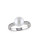 Concerto Sterling Silver 0.05 TCW Diamond and Freshwater Pearl Ring - WHITE - 6
