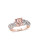 Concerto 1.75TCW Morganite and 0.1tcw Diamond Ring - PINK - 6