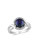 Concerto Sterling Silver Black Freshwater Pearl and 0.06 TCW Diamond Ring - BLACK - 5