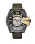Diesel Chief Series Stainless Steel Leather Watch - GREEN
