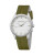 Calvin Klein Unisex Silicone Watch - GREEN