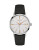 Bulova Classic Two-Tone Stainless Steel Leather Watch - BLACK