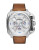 Diesel BAMF Stainless Steel Leather Chronograph Watch - BROWN