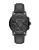 Burberry The City Leather Chronograph Watch - BLACK/BLACK