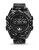 Adidas Snakeskin Silicone Strap Digital Watch - BLACK