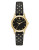 Kate Spade New York Mini Metro Polka Dot Leather Watch - BLACK