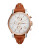 Fossil Original Boyfriend Chronograph Stainless Steel Watch - BROWN