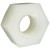 6-32 Nylon Fin Hex Nut