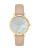 Kate Spade New York Metro Champagne Pop Vachetta Leather Strap Watch - BEIGE