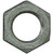 3/8-16 Fin Hex Nuts HDG