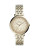 Fossil Pave Dial Stainless Steel Watch - GOLD