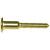 1/4X2 Connector Bolt Brass Pltd