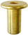 1/4X17Mm Connector Cap Nut Brass