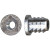 1/4-20x20 Flanged Insert Nut