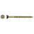 8x1-1/4 Construction Screws - 100 Pieces