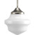 Schoolhouse Collection Brushed Nickel 1-light Pendant