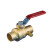 Ball Valve 1/2 Inch With Drain Brass Solder Full Port