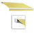12 Feet VICTORIA  Manual Retractable Luxury Cassette Awning (10 Feet Projection) - Light Yellow