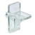 Shelf support plastic 1/4 In. clear