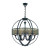 Arsenal Collection 6-Light Ancient Bronze Chandelier