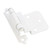 Self closing hinge 3/8 In. inset- white