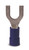 Spade Terminal 16-14 AWG Stud Sz 8-10 Blue