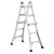 Aluminum Telescoping Multi-Purpose Ladder Grade 1A (300# Load Capacity) - 13 Feet
