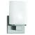 Dolante Collection 1-Light Satin Nickel Wall Sconce