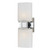 Dolante Collection 2-Light Chrome Wall Sconce