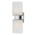 Dolante Collection 2-Light Chrome Wall Sconce