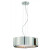 Dervish Collection 3-Light Chrome Pendant