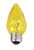 40W Flame Chandelier Medium Amber 2 Pack