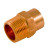 Fitting Copper Male Adapter 1 Inch x 1-1/2 Inch Copper To Male
