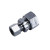 Supply Fitting 1/2 Inch Compression Straight Chrome Plated Brass